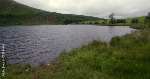 wide shot looking north at Cogra Moss lake. West lake district photo