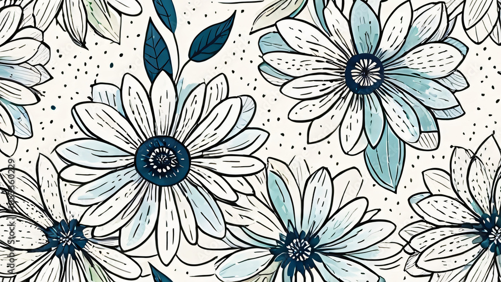 seamless floral background seamless floral background