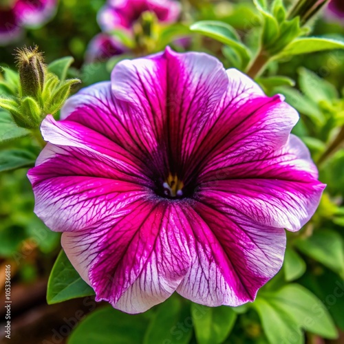 petunia flower illustration