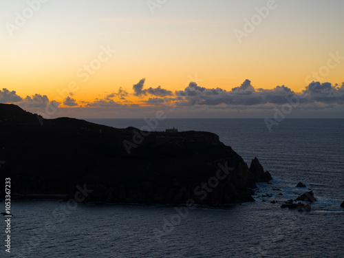 Faro de Cabo Prior en Ferrol A Coruña Galicia