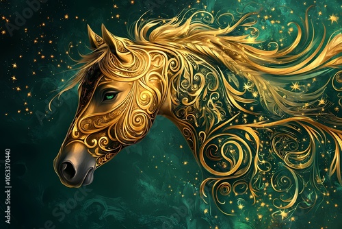 golden horse