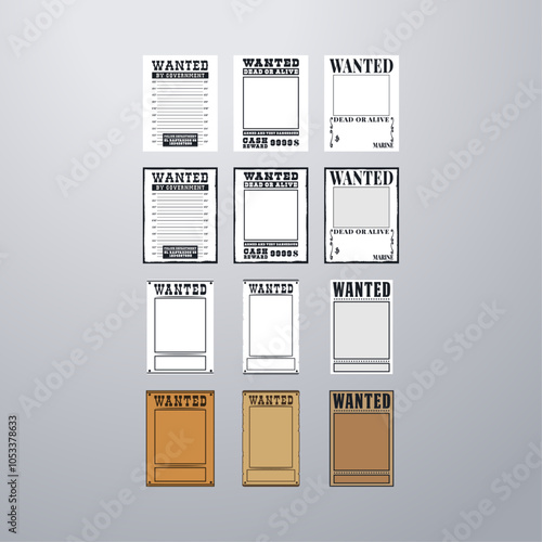 Wanted Poster Template