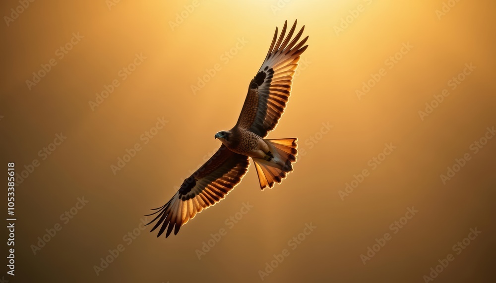 Fototapeta premium Soaring with grace and freedom
