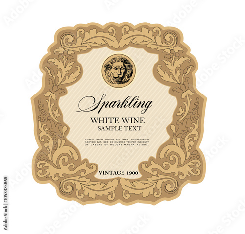 WINE LABEL ITALIAN FOOD AND DRINKS DECORATIVE STICKER FOR AMARONE, PROSECCO, CHIANTI, VALPOLICELLA,PRIMITIVE AND SPARKLING 