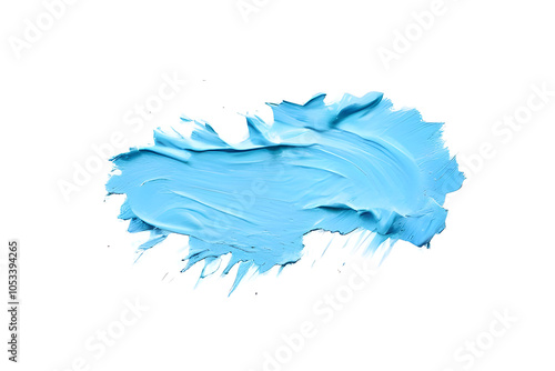 blue watercolor paint splashes