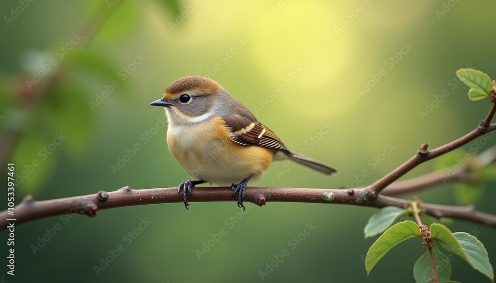 Obraz premium A moment of tranquility with natures little friend