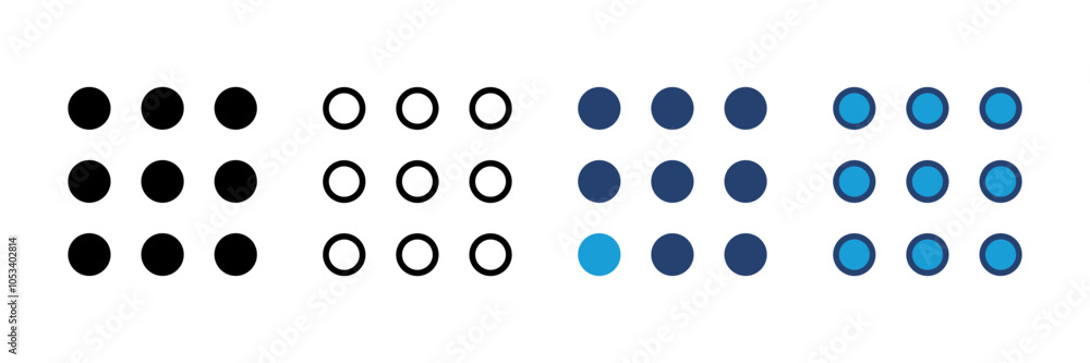 Menu Icon vector. web menu icon. hamburger menu symbol Menu Icon vector. web menu icon. hamburger menu symbol
