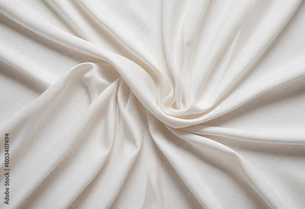 Closeup elegant crumpled of white silk fabric cloth background and texture. Luxury background design Closeup elegant crumpled of white silk fabric cloth background and texture. Luxury background design