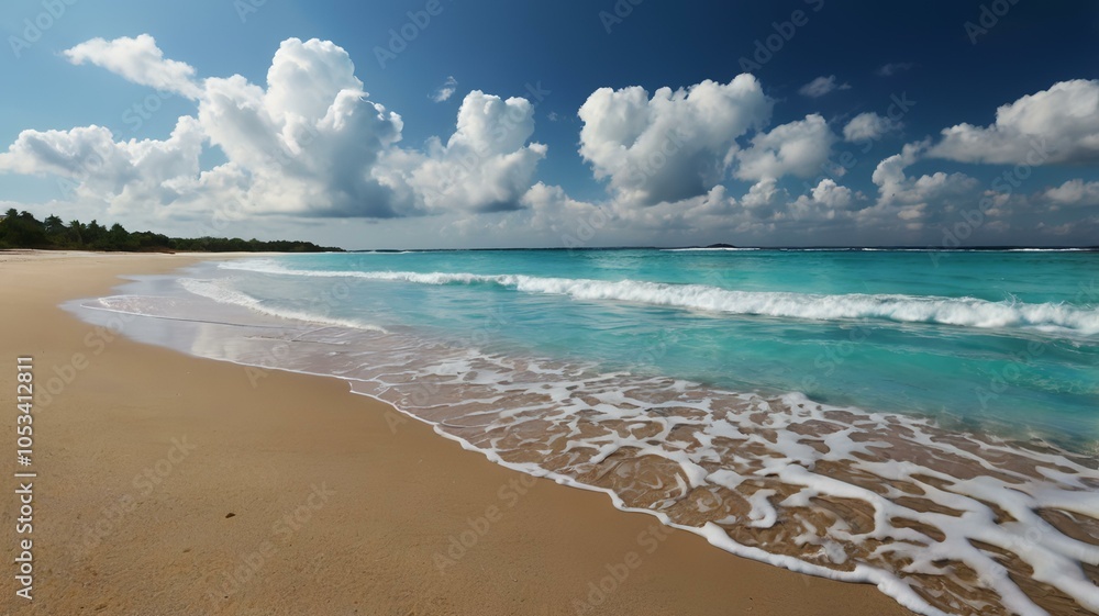 Fototapeta premium beach with sky