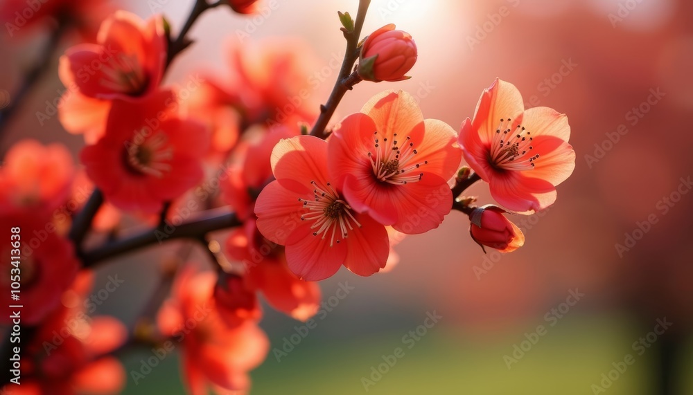  Vibrant blossoms in bloom a symbol of springs renewal