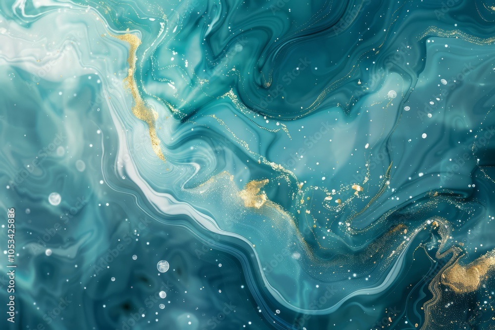 Photo of Turquoise green dark marble fluid art pattern with golden veins. Background texture for backdrops or mapping Photo of Turquoise green dark marble fluid art pattern with golden veins. Background texture for backdrops or mapping