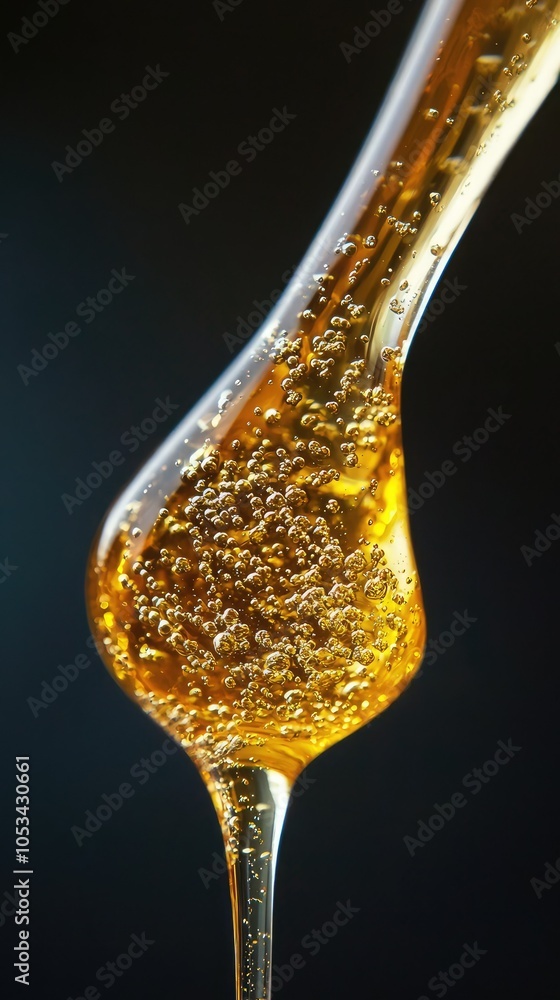 Close-Up of Honey Dripping from a Dipper Close-Up of Honey Dripping from a Dipper