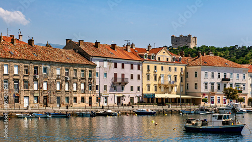 The City auf Senj in Croatia photo