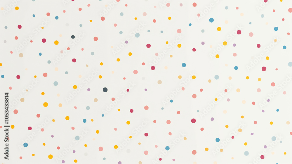 confetti background, A pattern of small, pastel-colored dots on an off-white background, creating the illusion that they float in mid-air. confetti background, A pattern of small, pastel-colored dots on an off-white background, creating the illusion that they float in mid-air.