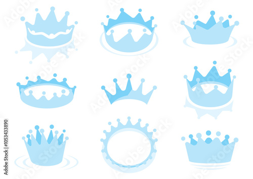 ミルククラウンのセット