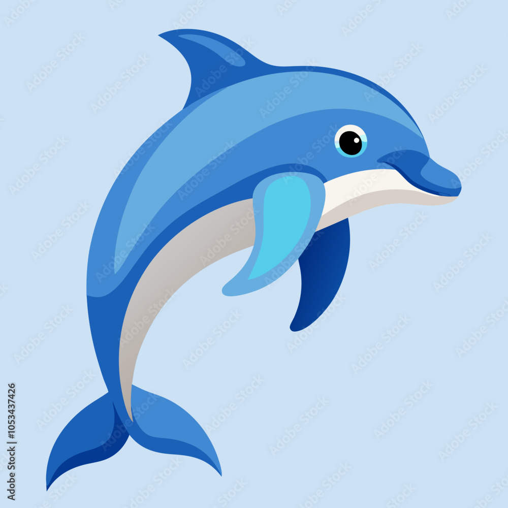 Fototapeta premium dolphin in the water