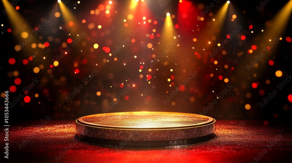 Obraz premium Sparkling stage effects designed for unforgettable performances.