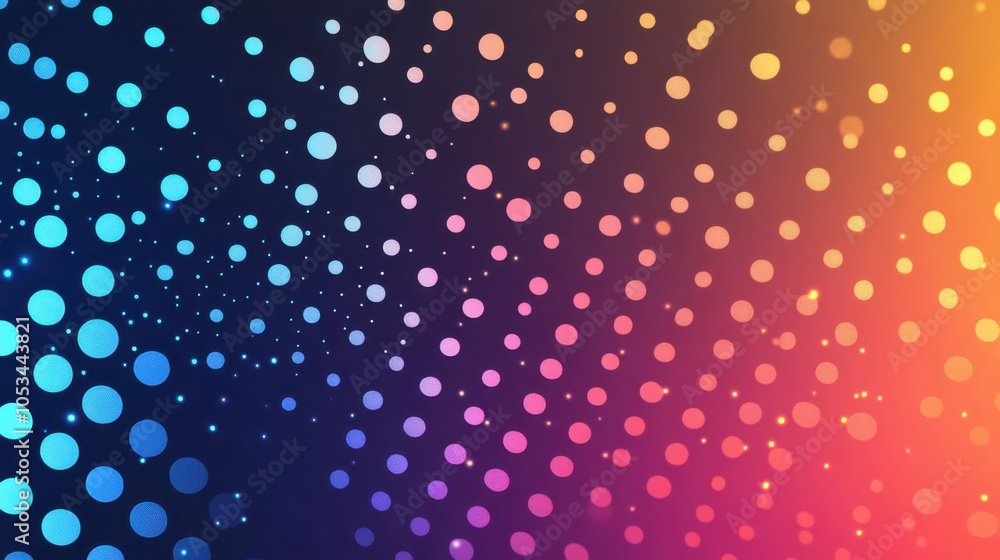 Minimalist gradient with dots pattern Minimalist gradient with dots pattern