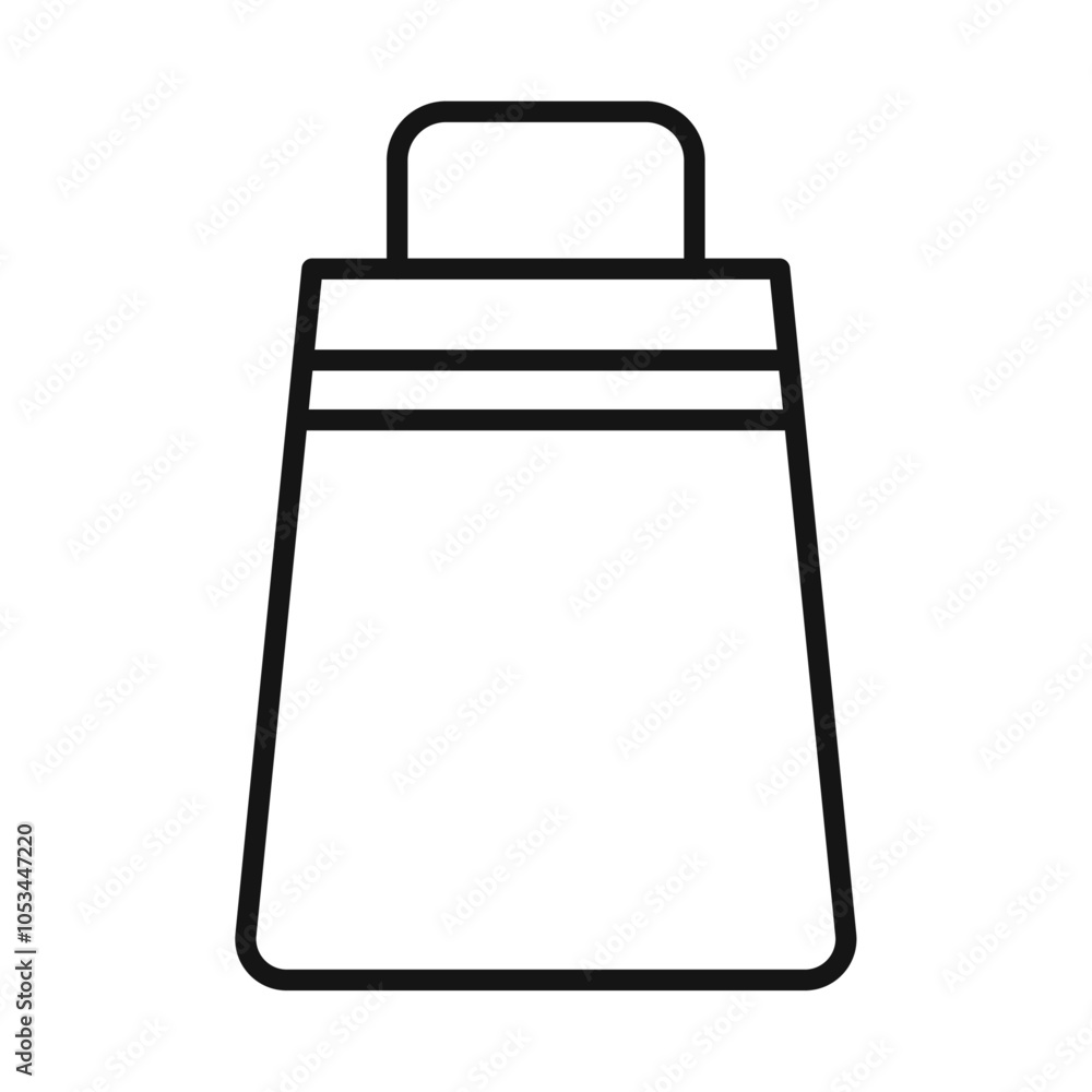 Shopping bag icon vector set collection for web Shopping bag icon vector set collection for web