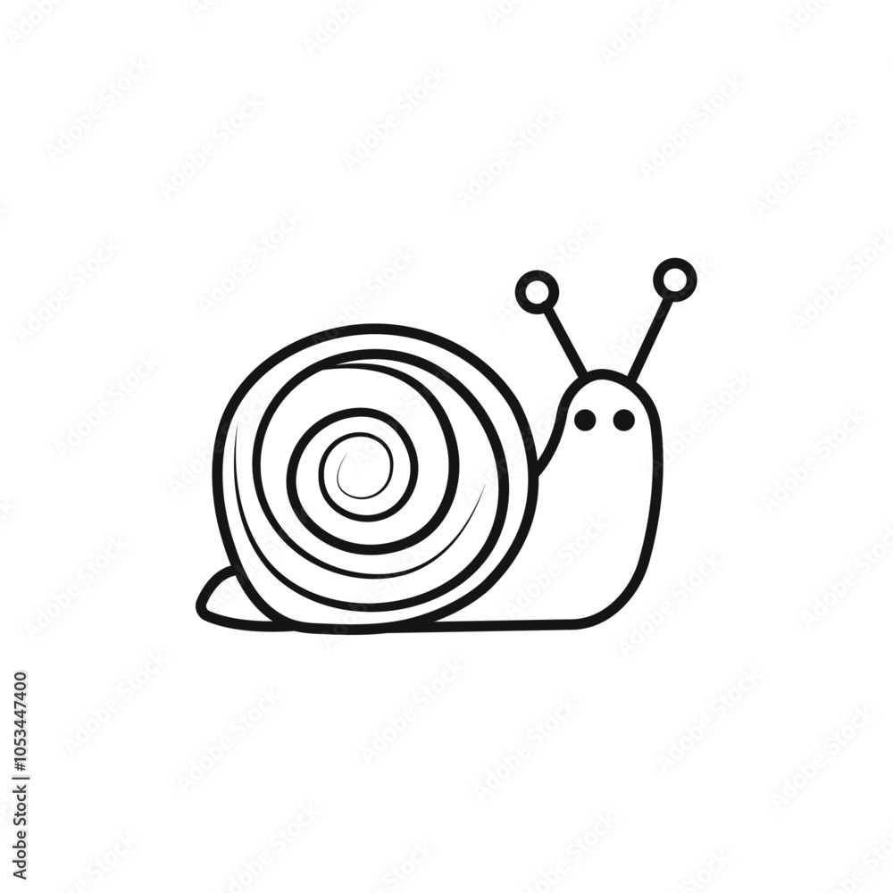 Snail icon vector set collection for web Snail icon vector set collection for web