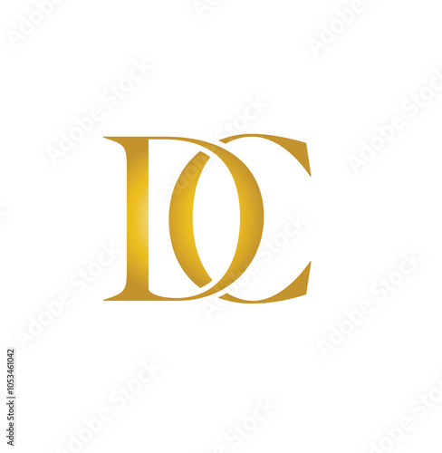 logo DC letter