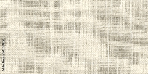 White natural linen fabric texture background seamless pattern of natural textile