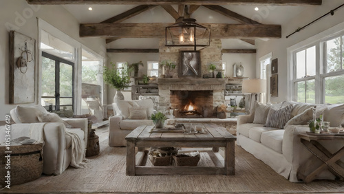 Wallpaper Mural Rustic Modern Farmhouse Torontodigital.ca