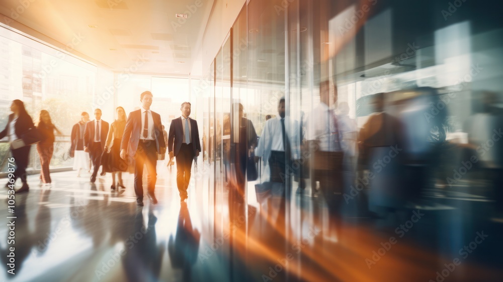 a sleek office mirror featuring a group of business professionals. a sleek office mirror featuring a group of business professionals.
