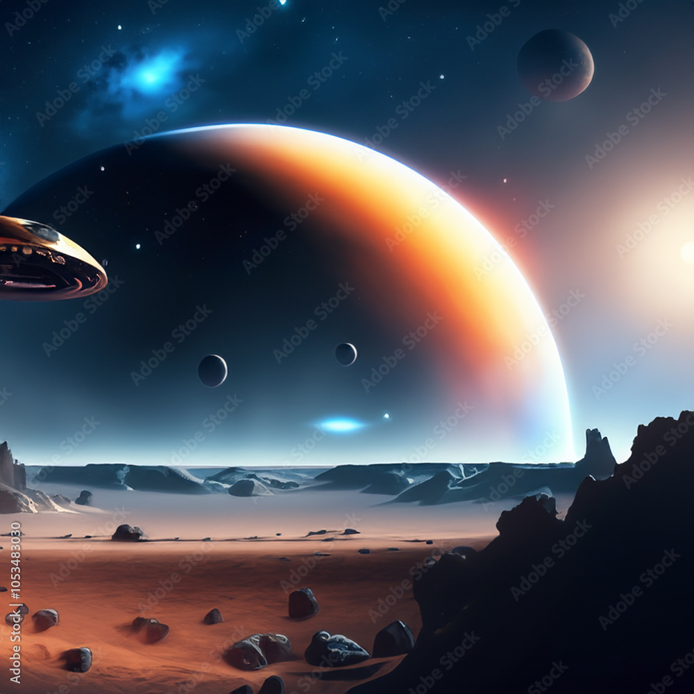 ufo in the desert galaxy ufo in the desert galaxy