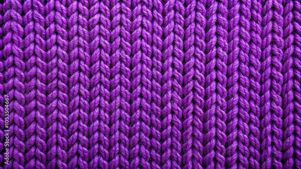 Wide-angle purple knitted background texture Wide-angle purple knitted background texture