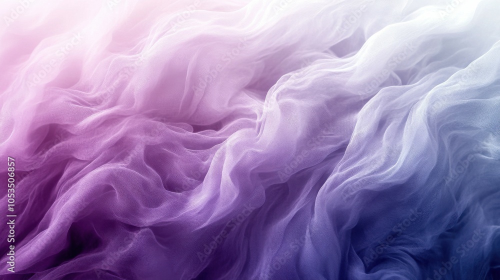 Obraz premium Subtle gradient of light purple and white