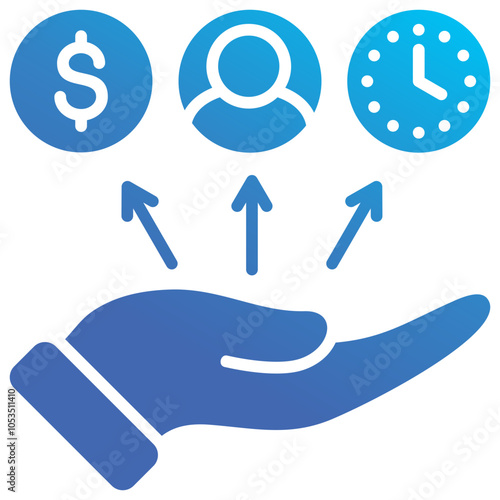 Resource Allocation Icon