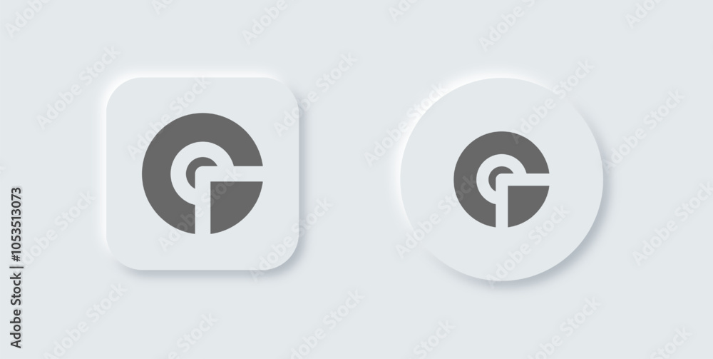 Report solid icon in neomorphic design style. Statistic signs vector illustration. Report solid icon in neomorphic design style. Statistic signs vector illustration.