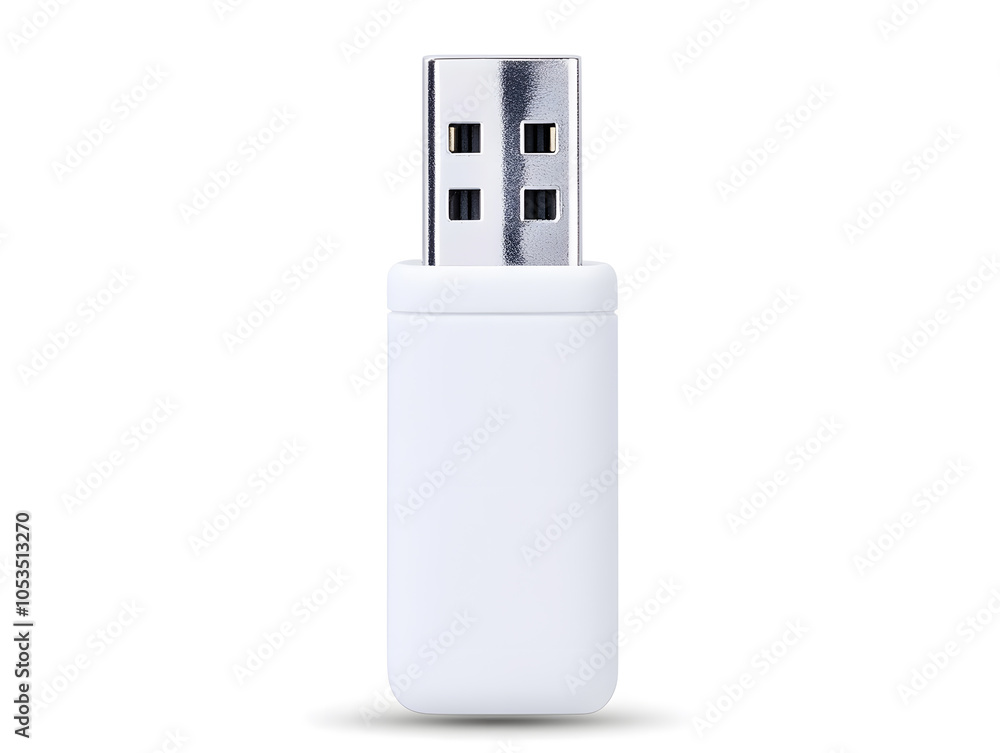 USB flash drive, isolated on white background USB flash drive, isolated on white background