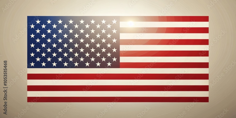 Silhouette of American Flag for Memorial Day and Fourth of July Celebrations - Patriotic Symbolism, Red White Blue, Independence Day, National Holiday, USA, Memorial Day Silhouette of American Flag for Memorial Day and Fourth of July Celebrations - Patriotic Symbolism, Red White Blue, Independence Day, National Holiday, USA, Memorial Day