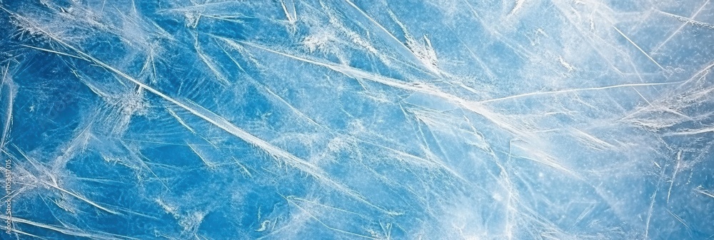 Abstract Blue Ice Texture Background Abstract Blue Ice Texture Background