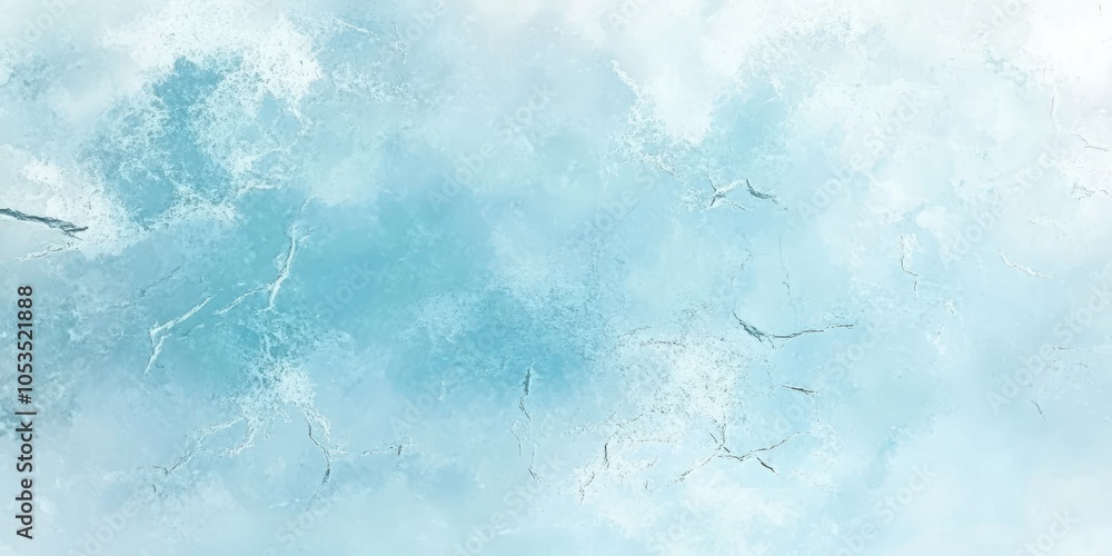Fototapeta premium Abstract Blue Ice Texture Background Design