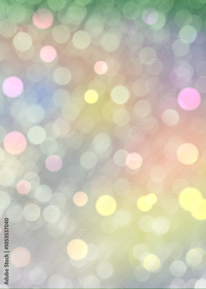 Fototapeta premium Bokeh background for banner, poster, holidays, anniversary, greetings, and various design works