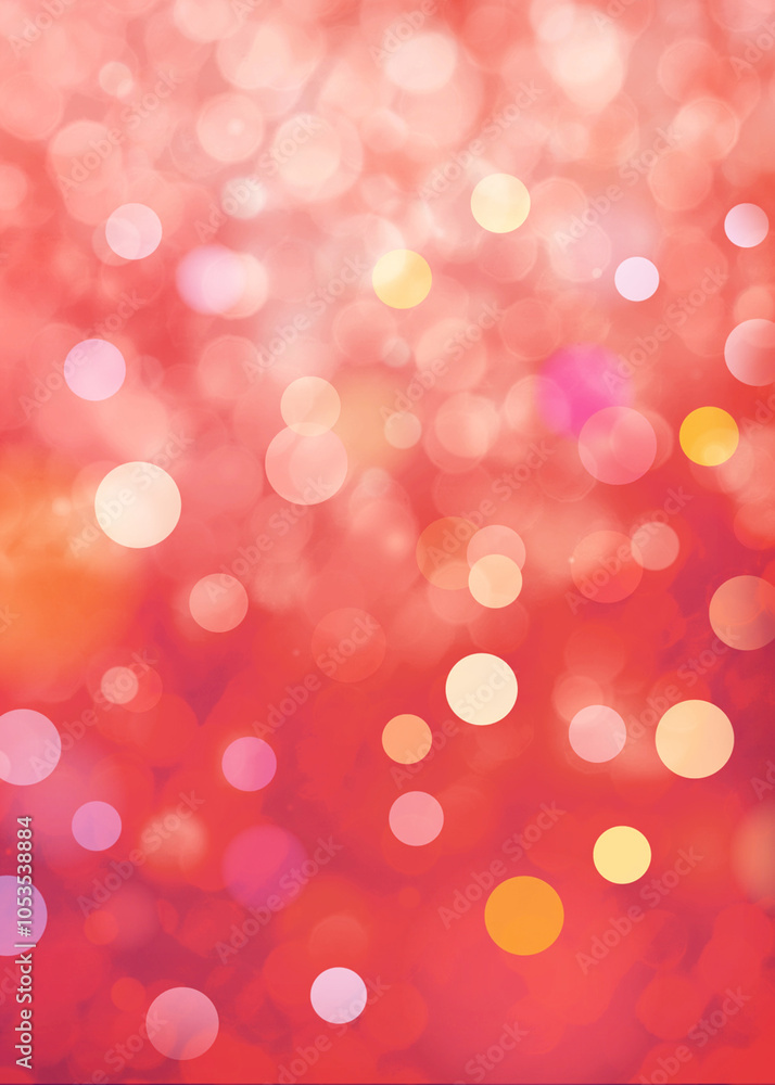 Obraz premium Bokeh background for banner, poster, holidays, anniversary, greetings, and various design works