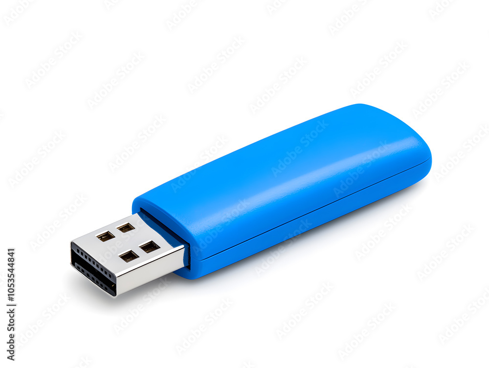 USB flash drive, isolated on white background USB flash drive, isolated on white background