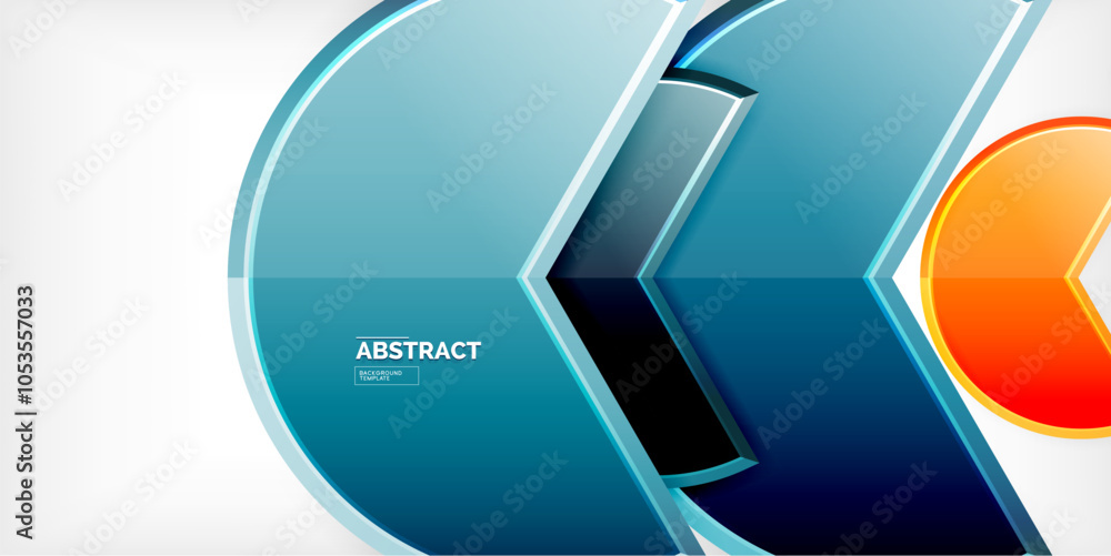 Trendy round shapes with triangular angle design element. Vector Illustration For Wallpaper, Banner, Background, Card, Book Illustration, landing page Trendy round shapes with triangular angle design element. Vector Illustration For Wallpaper, Banner, Background, Card, Book Illustration, landing page