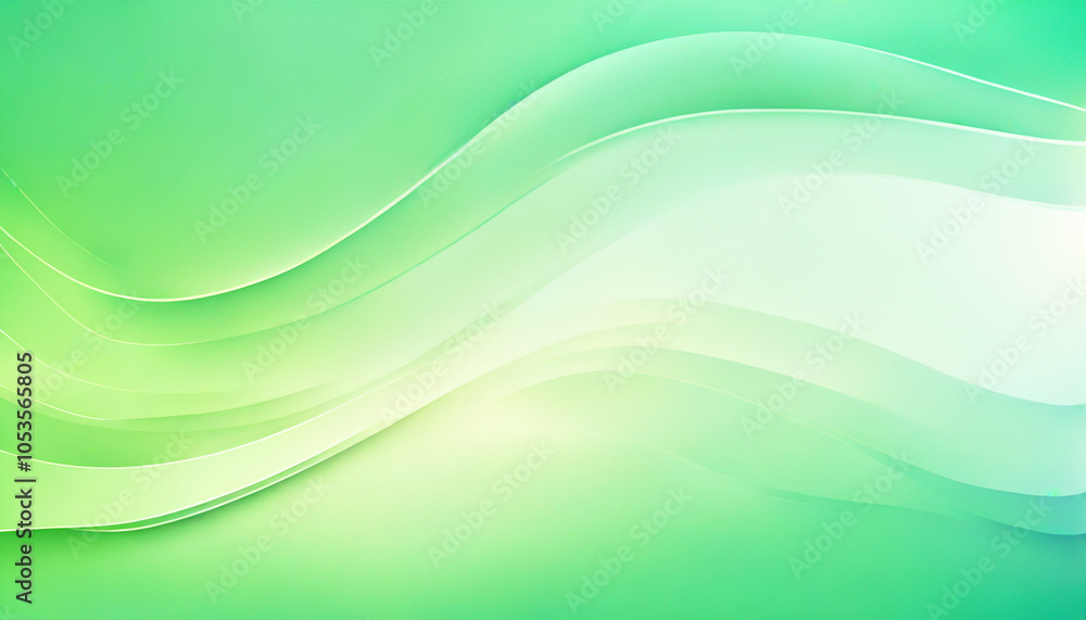 Fototapeta premium light green Gradient with Modern background