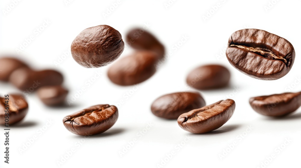 The Coffee Beans in Motion The Coffee Beans in Motion
