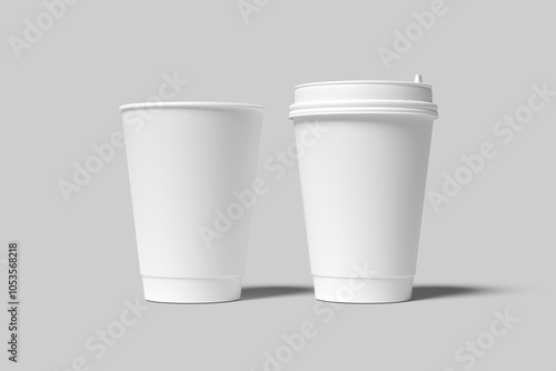 Wallpaper Mural Coffee Cup Blank Mockup Torontodigital.ca