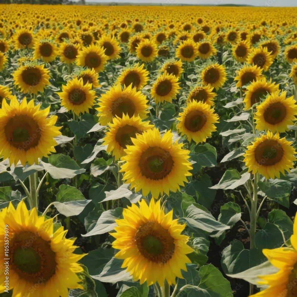 Sunflower Field, Blooming Sunflowers, Sunflower Farm, Summer Field, Nature Photography Sunflower Field, Blooming Sunflowers, Sunflower Farm, Summer Field, Nature Photography
