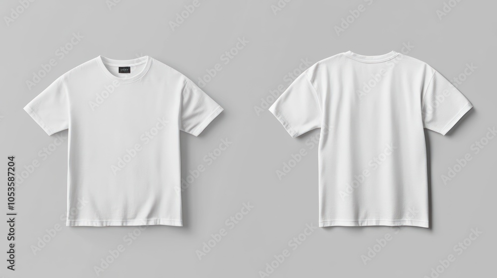 Fototapeta premium White T-shirt Mockup