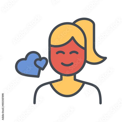 Love and Affection Vector Icon