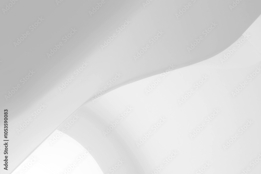 Elegant White Curve Background for Modern Designs Elegant White Curve Background for Modern Designs