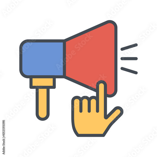 Call to Action Vector Icon