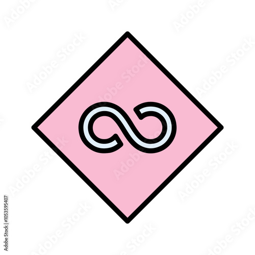 Infinity Sign Vector Icon